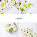 3Pcs/Set Fruit Drawsting bag Jewlery Organizer Perfume Gift Bag Dry Flower bag Brush Kit Pouch Fragrance Aroma Pouch