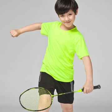 2019 kids Short Sleeve Running Shirt child Sport T-shirt Outdoor Jogging Tops Gym Training Dry Fit Uniform Sportswear