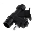 Scuba Diving Universal Bcd Power Inflator With 45 Degree Angled Mouthpiece For Standard 1 Inch Hose, K-Shaped Valve Relief Valve