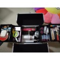 Cute Lovely Makeup Organizer,Girl's Gift Make Up Storage Box,Jewelry Box Make Up Organizer Travel Suitcase,Cosmetic Organizer