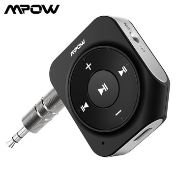 Bluetooth 4.1 Receiver for Mpow BH203 Wireless Adapter for 15H Playing Time Dual Mic Noise Reduction Home Car Kits Supports Siri