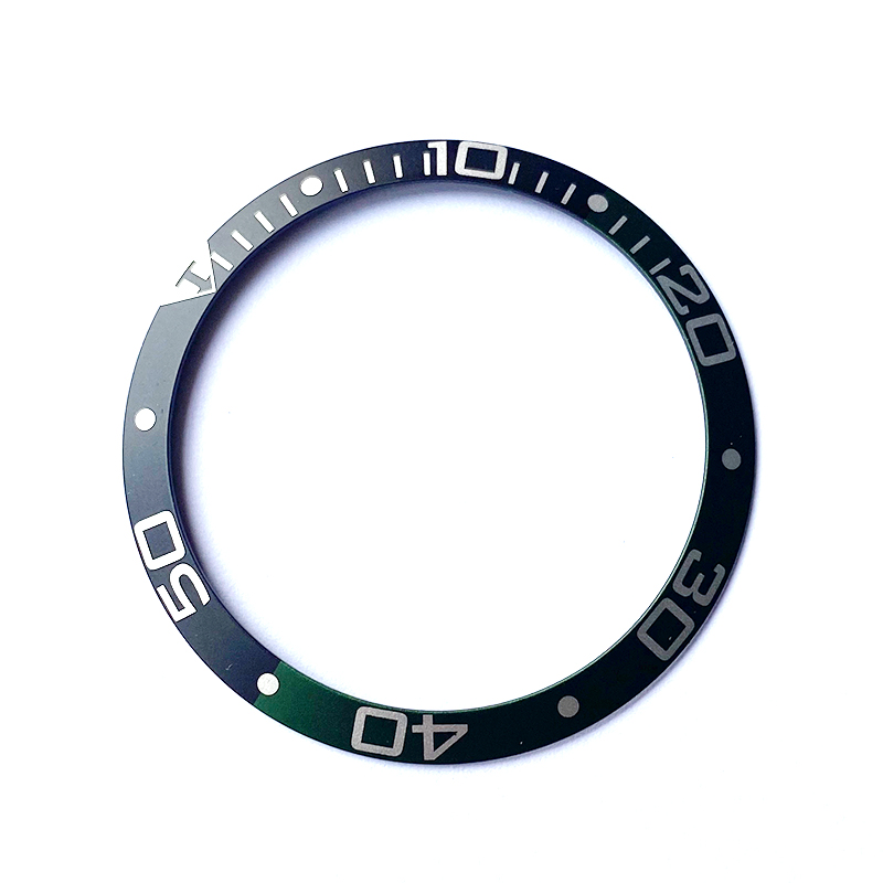 black bezel