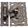 1PC 51*42mm Antique Jewelry Wooden Box Decorative Latch Toggle Lock For Cabinet Drawer Cupboard Hardware Hasps