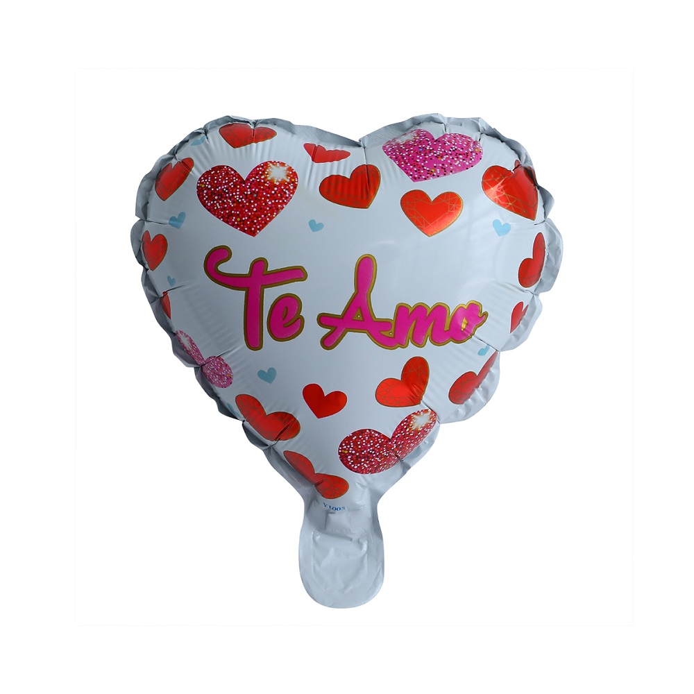 10/30pcs 10inch Spanish I Love You Heart TE AMO Foil Balloons Wedding Birthday Party TEAMO Valentine's Day Globos Supplies