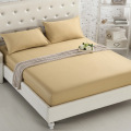 1PCS Fitted Sheet Solid Color Bed Sheets With Elastic Band Double Queen Size 160cm*200cm Mattress Cover 100% Polyester