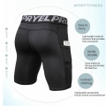 Men's Bodybuilding Quick Dry Compression Shorts Fitness Tight Shorts Sweat Sport Short Trousers Gym Men's Shorts For Running