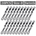 20PCS-Swivels-Size8