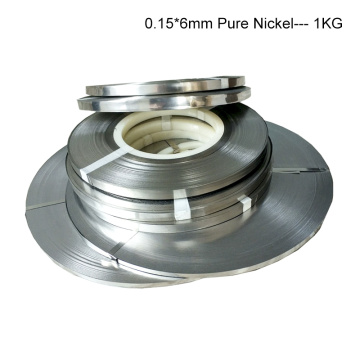 1.0kg 0.15*6mm Pure Nickel Strip 99.96% battery pure nickel ribbon battery connector spot welding 18650 battery pure nickel belt