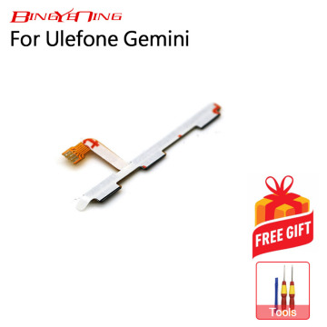 BingYeNing New Original Main For Ulefone Gemini power on/off+ volume FPC Key up/down button flex cable FPC