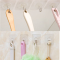 VEHHE Strong Hooks Wall Mounted no Drill Self-adhesive Hooks Towel Rack Clothes Hat Holder Bathroom Kitchen Storage Accessories