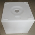 D25cm 30cm 35cm 40cm 43cm 50cm 60cm PE Cube Shell Case White PE Plastic Decoration Cube Stool Shell Case Outdoor Waterproof 1pc