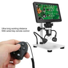 DM9 7in 8LED Magnifier Electronic Auto 1200x 12MP 5M 10M 8M Industrial Microscope 1080P HD LCD Digital Screen Supporting 2G+IR