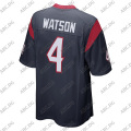 Customized Stitch American Football Jersey Men Women Kid Youth Houston Deshaun Watson Navy Game Player Jersey