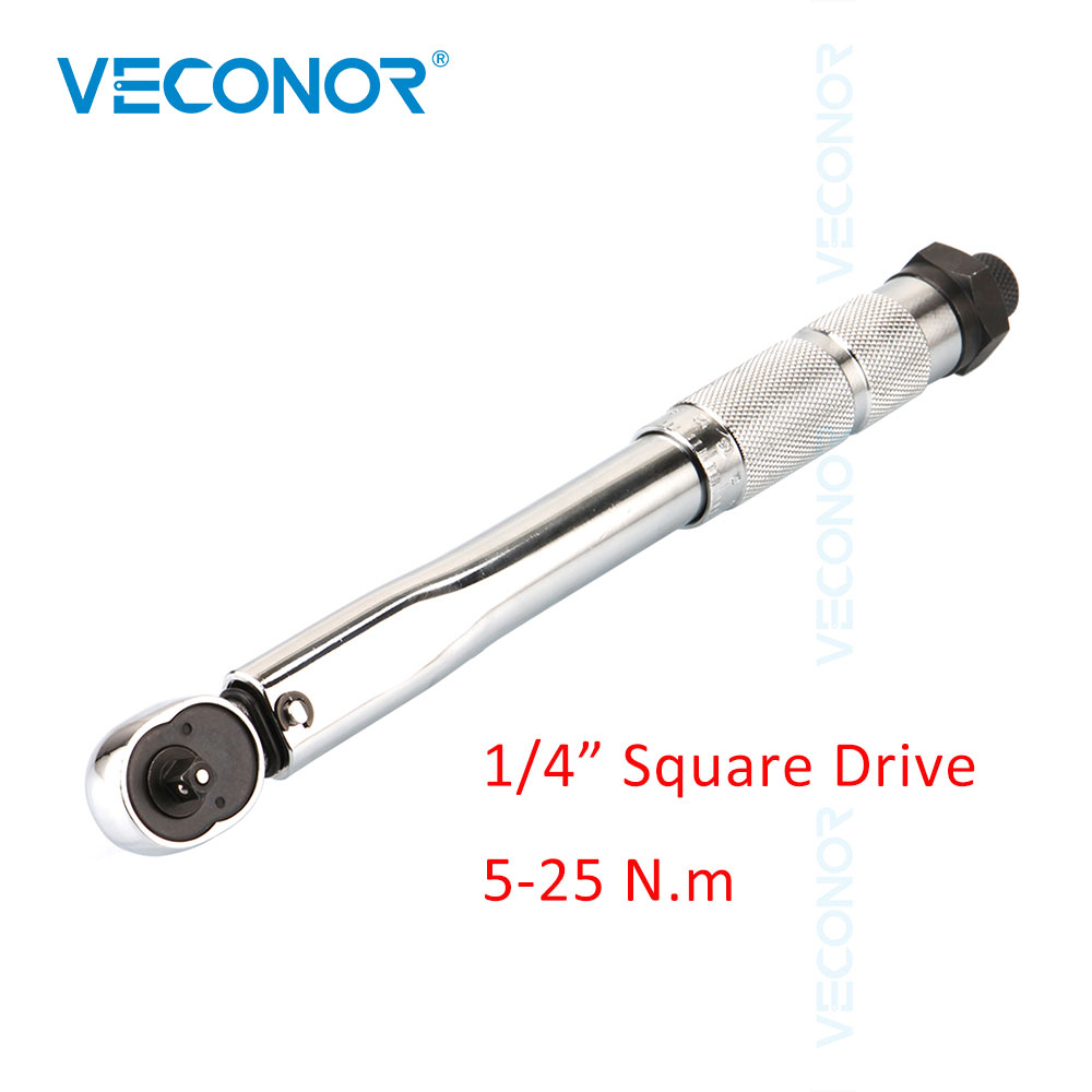 Torque Wrench Ratchet Socket Preset Adjustable Handle High Torque Hand Tool 1/4" 3/8" 1/2 " Three Type to Choose