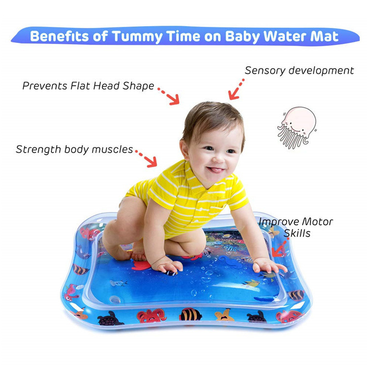 Seaworld Baby Water Mat Tummy Time Water Mat 4