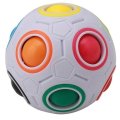 Hot Strange-shape Magic Cube Toy Desk Toy Anti Stress Rainbow Ball Football Puzzles Stress Reliever Puzzle Montessori Kids Toy