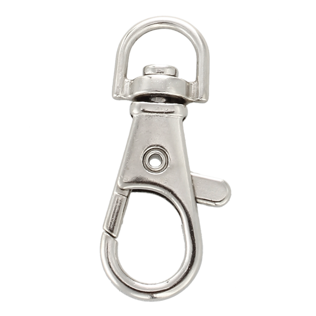 Durable Metal Carabiner Clip Style Spring Key Chain Keyring Swivel Lobster Clasp Clips Key Hooks for Hanging Wholesales