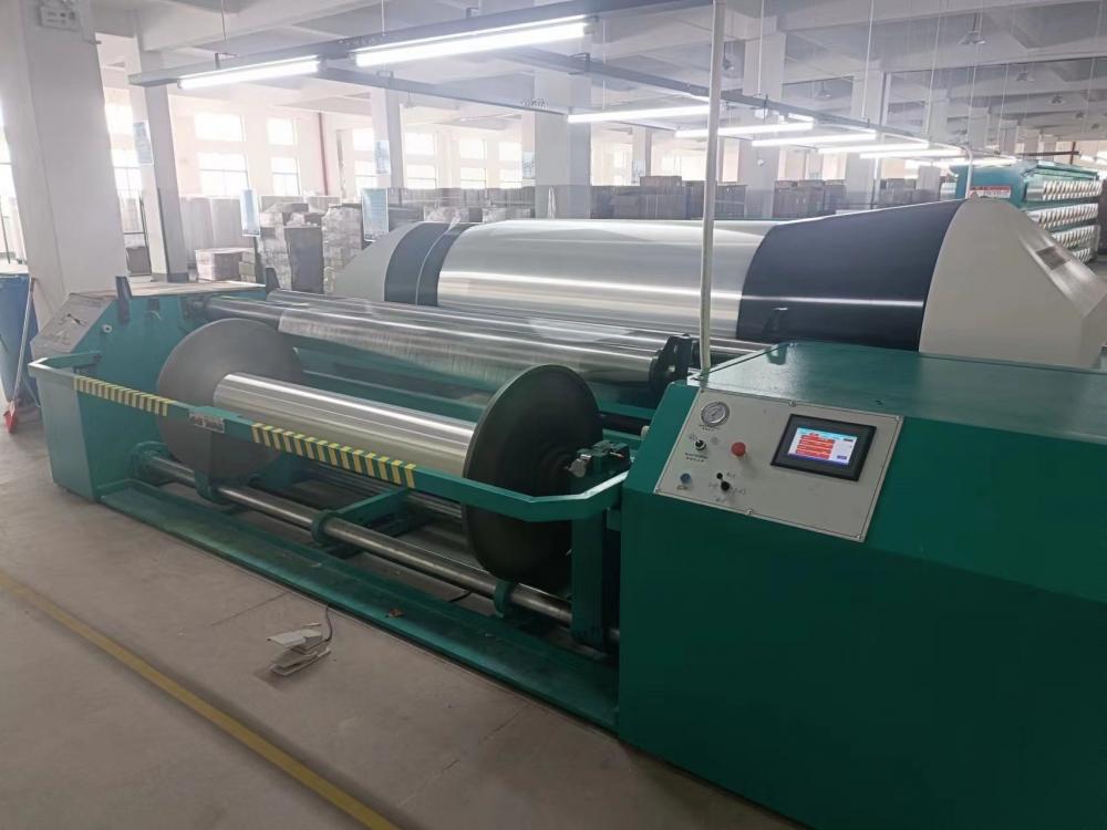 sectional split warping machine