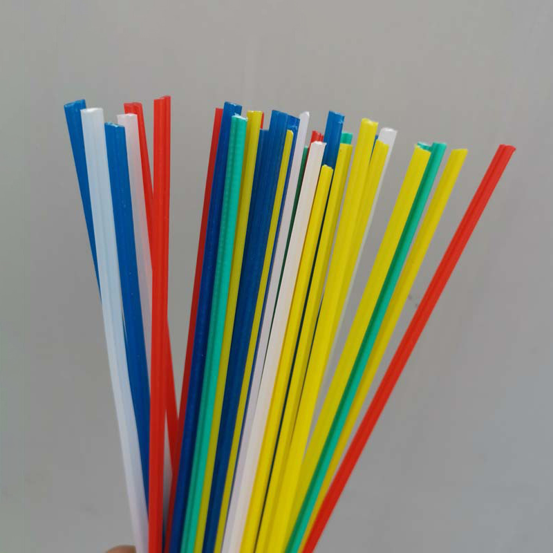 50pcs PP/PVC Welding Rod Colorful Plastic Welding Rods Bumper Repair Welder Sticks White /Green /Blue /Yellow /Red