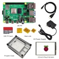 raspberry pi 4 4gb screen raspberry pi 4 kit with display pi 4+Heat Sink+Power Adapter+Case +32GB SD+3.5 inch screen