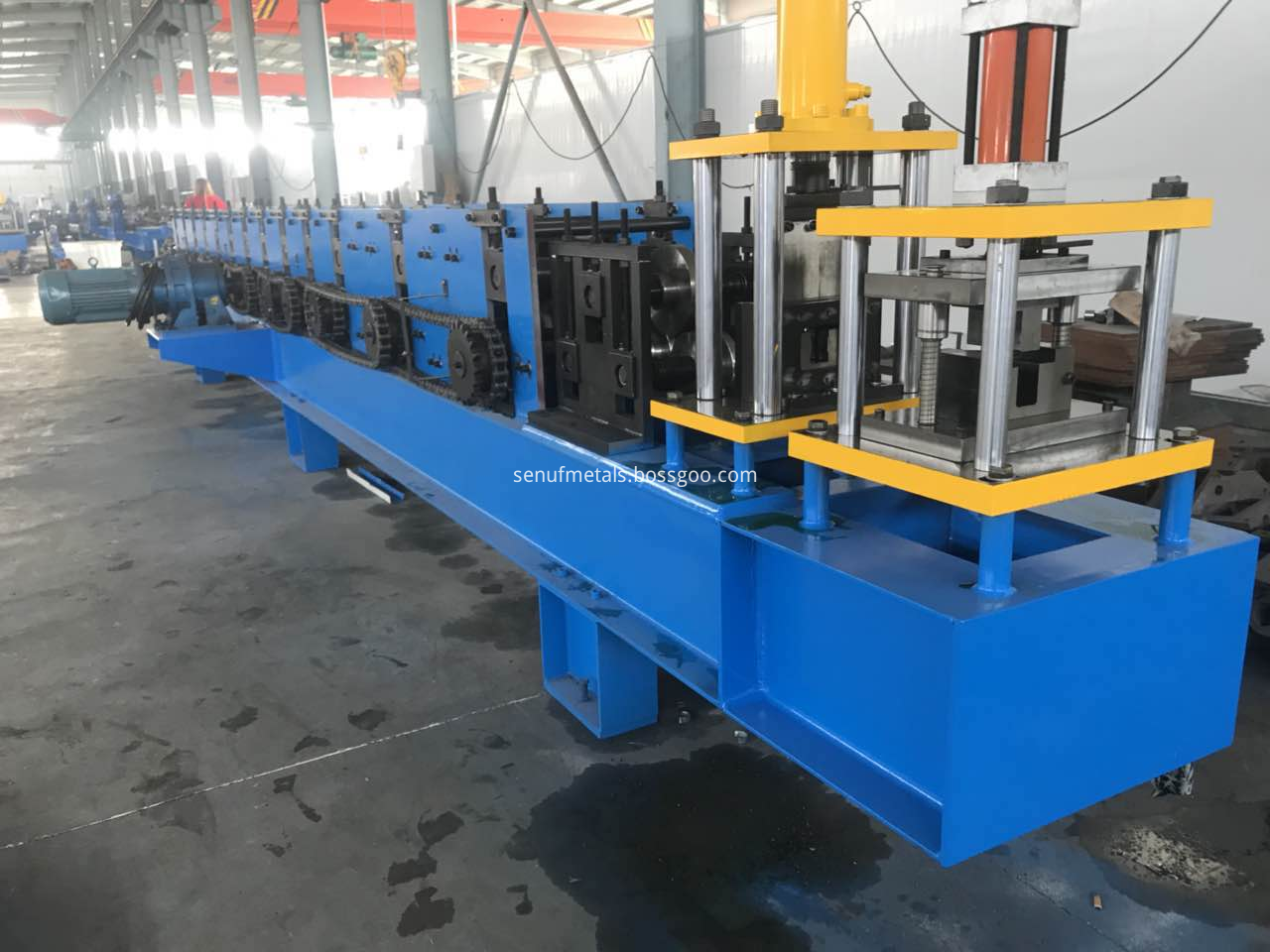 Gable Border and  Snow Stopper forming machine  (9)