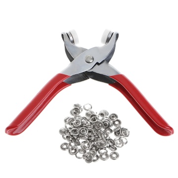 2020 New Metal Prong Ring Snap Fasteners Press Studs Plier 9.5mm