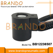 Construction Machinery Parts Solenoid Coil With Small Plug