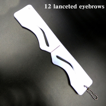 different eyebrow stencil models eyebrow shaping makeup styles eyebrow templates lanceted eyebrows 12 pairs