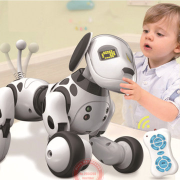 Programable 2.4G Wireless Remote Control Smart animals toy robot dog remote control toys kids toys Electronic toys робот собака