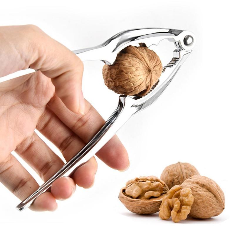 Kitchen Nut Sheller Clip Tool Clamp Plier Cracker Zinc Alloy Nutcracker Sheller Crack almond Walnut Pecan Hazelnut Filbert Nut