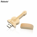 USB stick pendrive16gb 32gb guitar usb flash drive 8gb cute wooden guitar cle usb флешка 2.0 usb flash for computer laptop