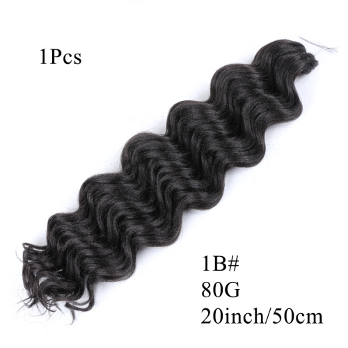 20Inches Ocean Wave Synthetic Crochet Braids Hair Extensions Supplier, Supply Various 20Inches Ocean Wave Synthetic Crochet Braids Hair Extensions of High Quality