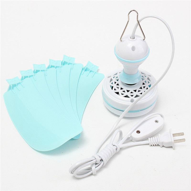 6 Leaves Silent ceiling fans Cool mosquito net electric fan soft wind nets hanging fan household air cooler