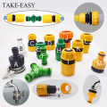 Gardening Accessories Outdoor 3/4 Car Garden Hose Adapter Quick Connect Repair Tubing Connector Tap Connection Tube Fittings 1/2
