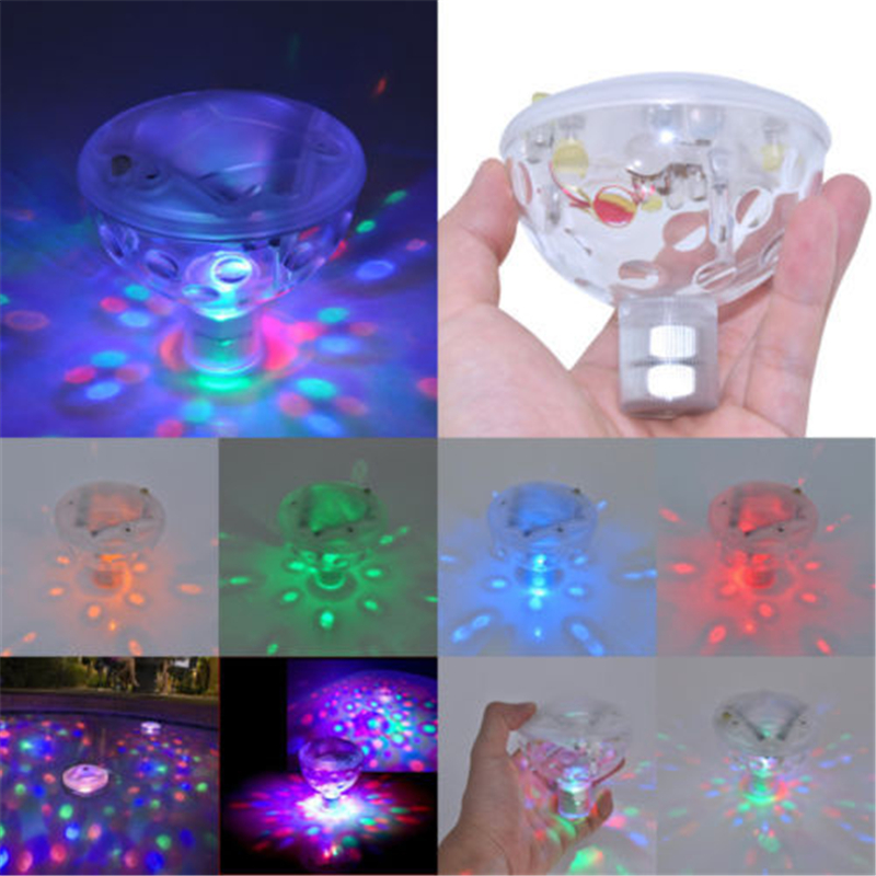 6V Underwater Waterproof Swimming Pool Lights Party Decorations Led Light For Pond Fountain Aquarium Swimming Pool Floating Lamp