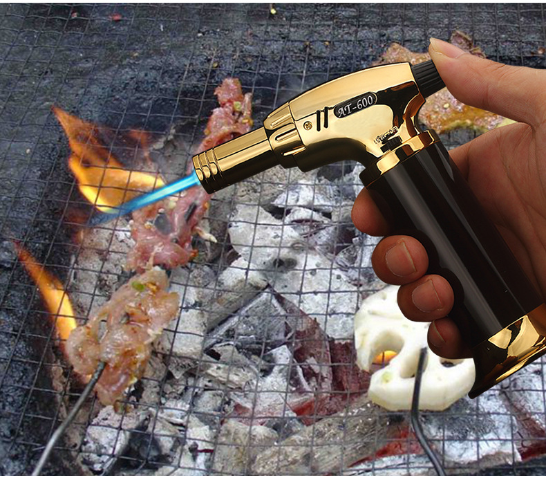2019 New Spray Gun Jet Butane Cigar Torch Turbo Lighter Gas Lighter Cigarette Lighter 1300 C Windproof Lighters No Gas