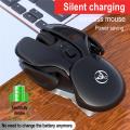 Mute Mouse 2.4G Wireless Mouse 4 Keys High Resolution Rechargeable Office Cursor With 10M Wireless Receiving Distance