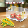 Kitchen Transparent organizer Storage Box Cabinet storage organizer Household Plastic Food Storage organizer box rangement