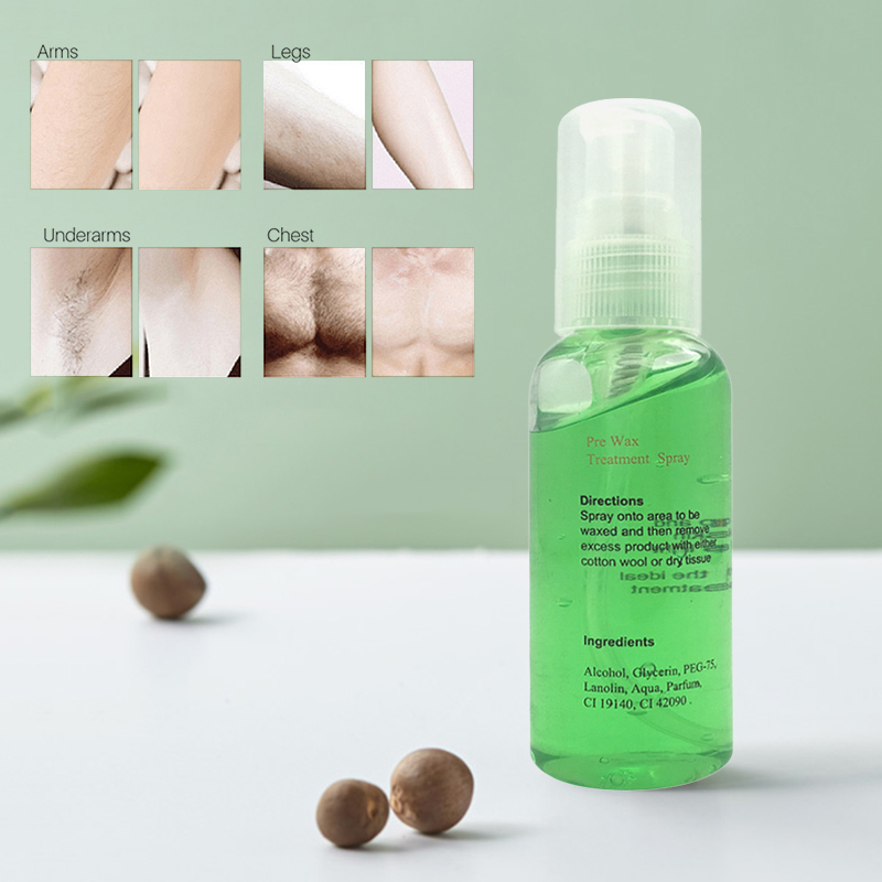 100% Permanent Hair Removal Spray Natural Treatment Liquid Hair Removal Waxing Spray Natural Permanent Hair Removal Spray