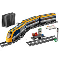82087 City Passenger Train With Motor Building Blocks Bricks Compatible 60197 Light rail Educational Birthday Gifts Toys