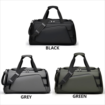 Men's Gym Duffle Bag with Shoe Compartment