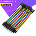 Dupont line 120pcs 10cm 20cm male to male + male to female and female to female jumper wire Dupont cable for Arduino diy kit