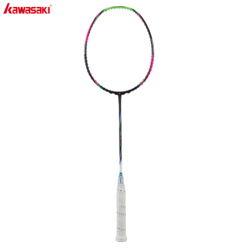 Kawasaki 6U Badminton Racket Super Light Offensive Type High Graphite Badminton Racquet For Training Super Light 588