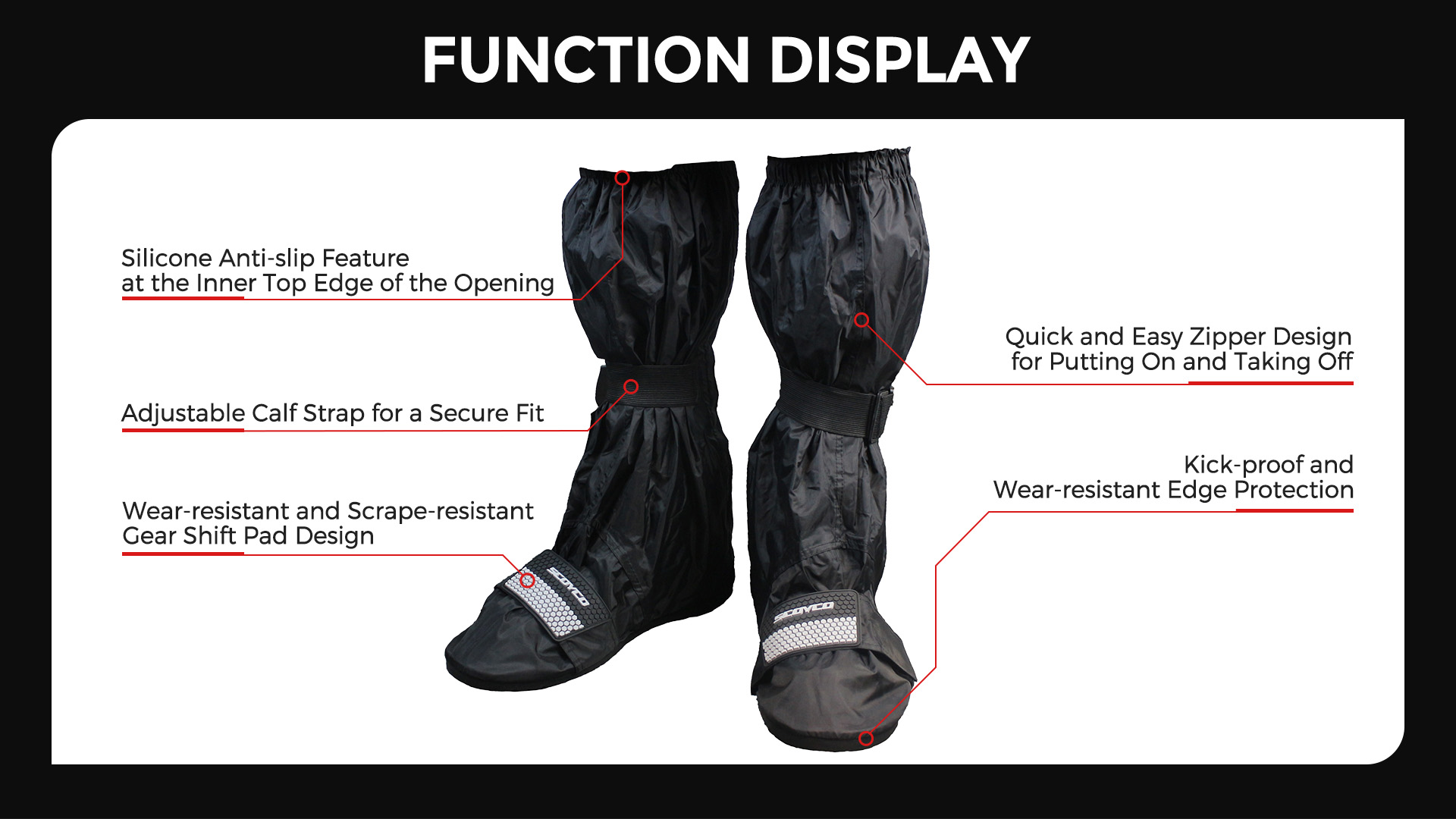 motorcycle boot protector