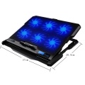 13-16 Inch Laptop Cooling Pad Laptop Cooler Six Cooling Fan 2 usb Ports Laptop Cooling fan pad Notebook Stand