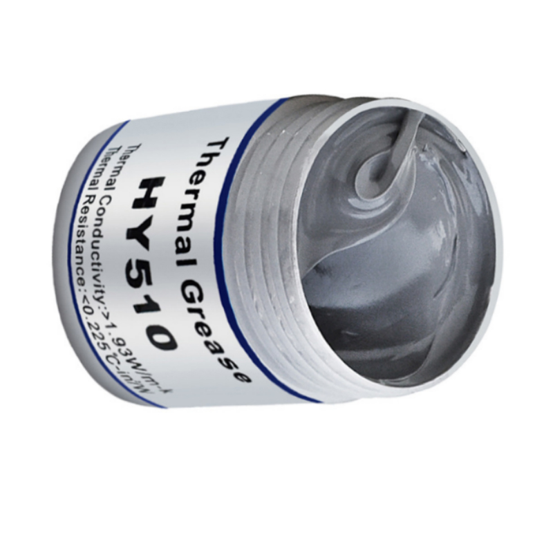 Grey Silicone Compound Thermal Conductive Grease Paste Heatsink For CPU GPU Chipset Cooling with scraper HY510