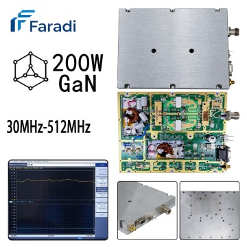 200W-Solid State Broadband High-Power Amplifier