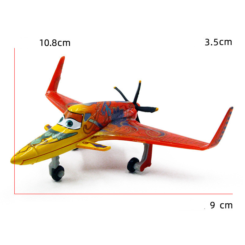 Disney Pixar Planes No.7 Dusty Crophopper Metal Diecast Toy Plane 1:55 Pixar Aircraft mobilization toys gift Free Shipping
