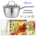 Stainless Steel Double Layer Steamer Soup Steaming Pot Multi-function Cookware Boilers Cooker Gas Stove Supplies With Steam Rack