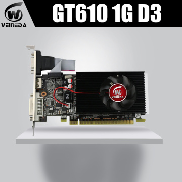 video graphics card GT610 1GB DDR3 Graphics Cards for nVIDIA Geforce GT610 1GB DDR3 Dvi Cards